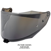 KYT Visera R1R Iridium Espejado Plata YAR10VA0 