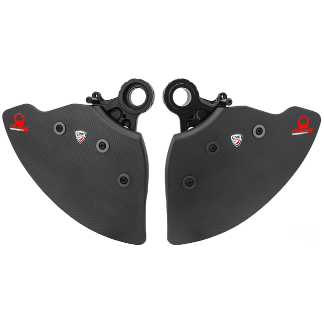 Pinzas de freno de carbono Refrigeración GP Ductos de aire Evo Pramac Racing Ducati Panigale 1199/S/R (12-17) 