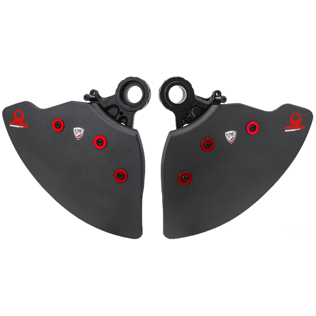 Pinzas de freno de carbono Refrigeración GP Ductos de aire Evo Pramac Racing Ducati Panigale 1199/S/R (12-17) 