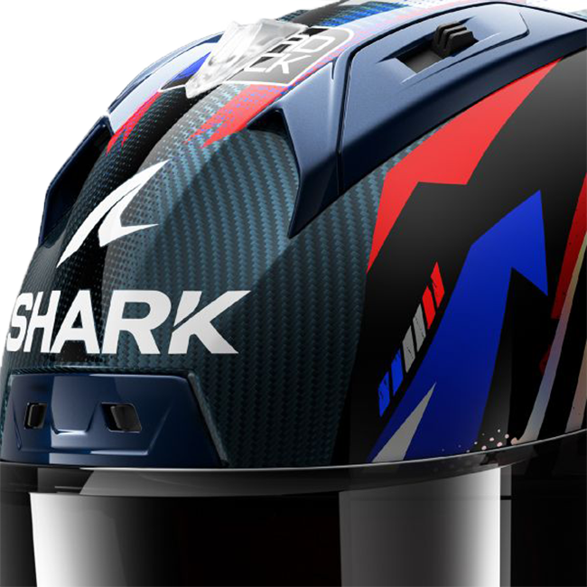Shark Aeron GP Casco FIM 1 Racing Réplica de Johann Zarco Victory 2025 