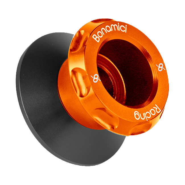 Bobbins/Ständeraufnahme EVO M10x1,25 Bonamici Racing SCS10F für CFMOTO 675 SR-R – Orange