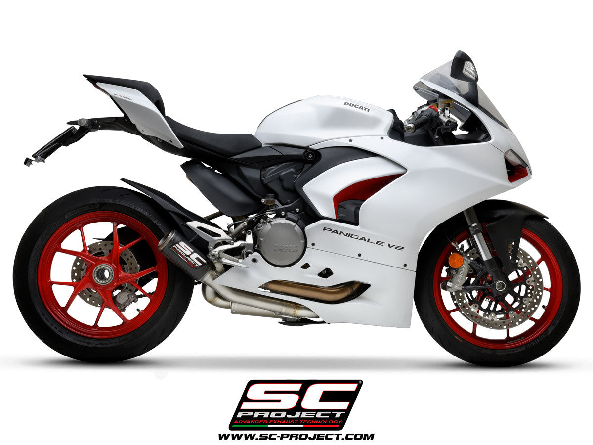 Sistema semi-completo SC-Project CR-T para Ducati Panigale V2 955 (20-24) D35A-LT69CR 
