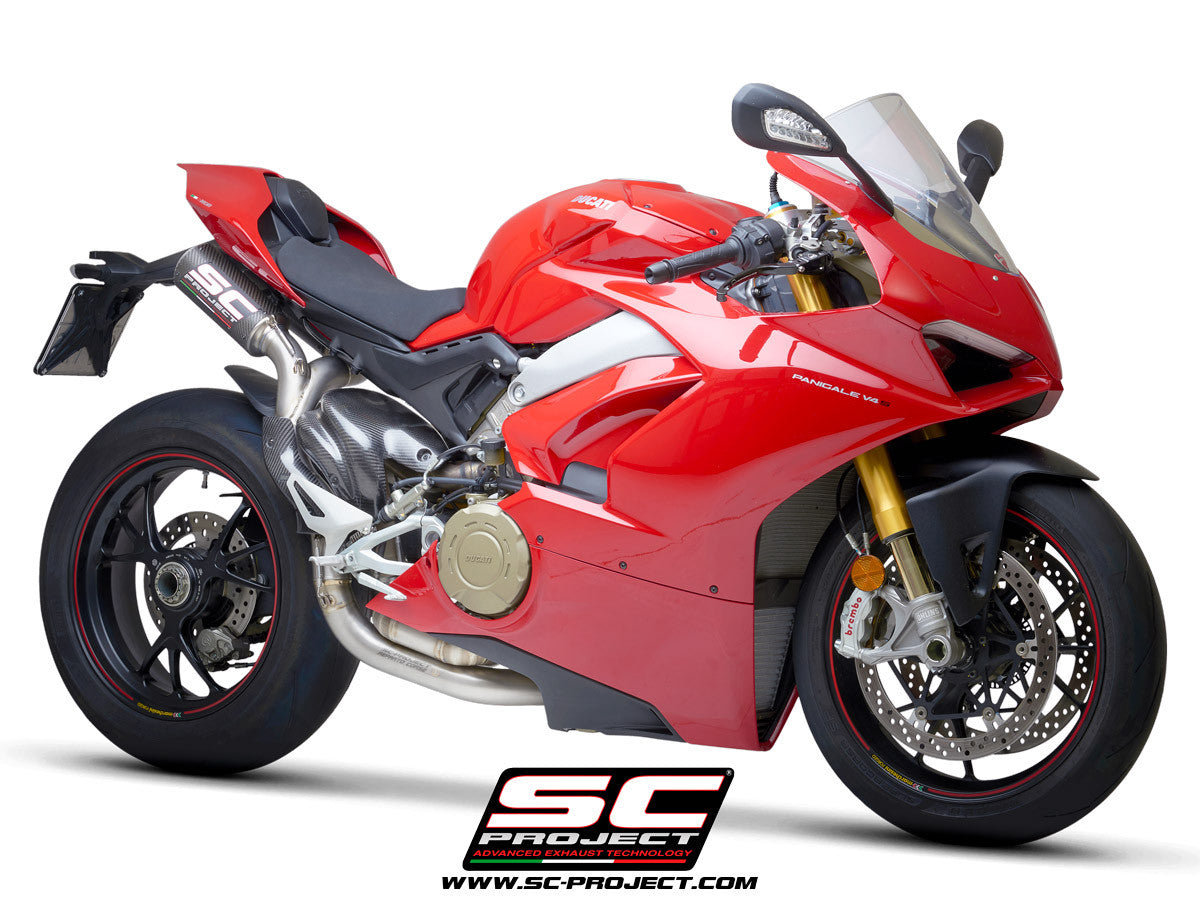 SC-Project Sistema de escape semi-completo CR-T Ducati Panigale V4/S (18-20) D26A-T68C 