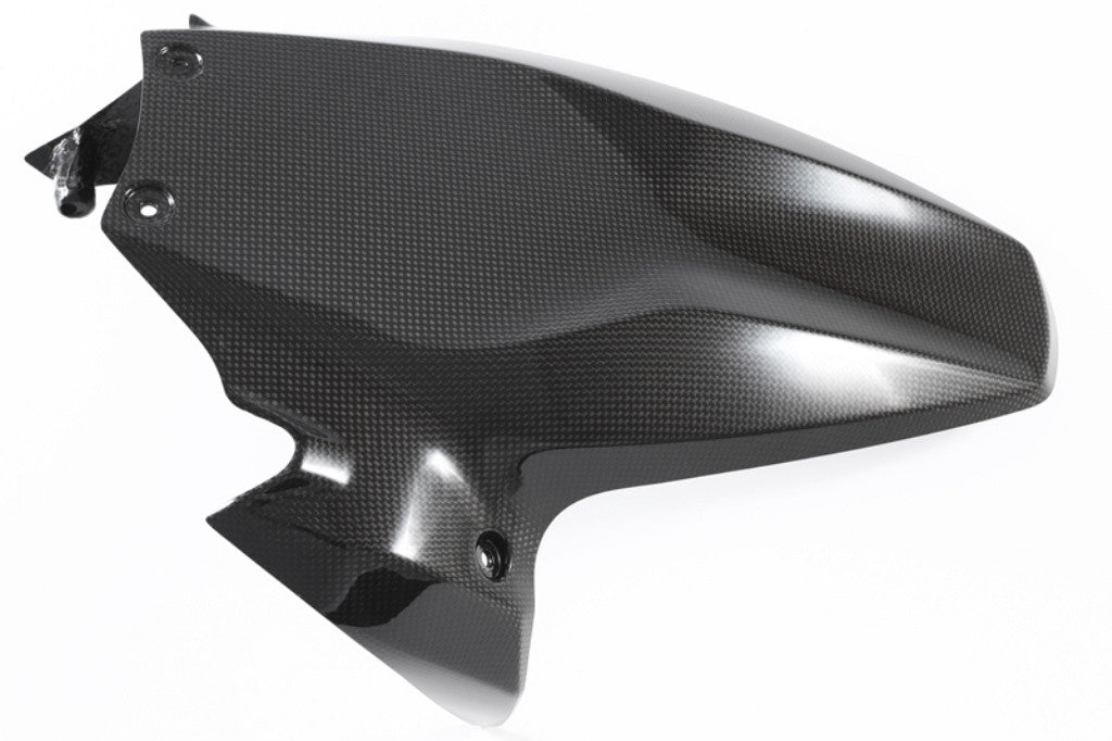 Guardabarros trasero "LONG" de carbono Fullsix para Ducati Panigale 1199/R/S (12-17) 