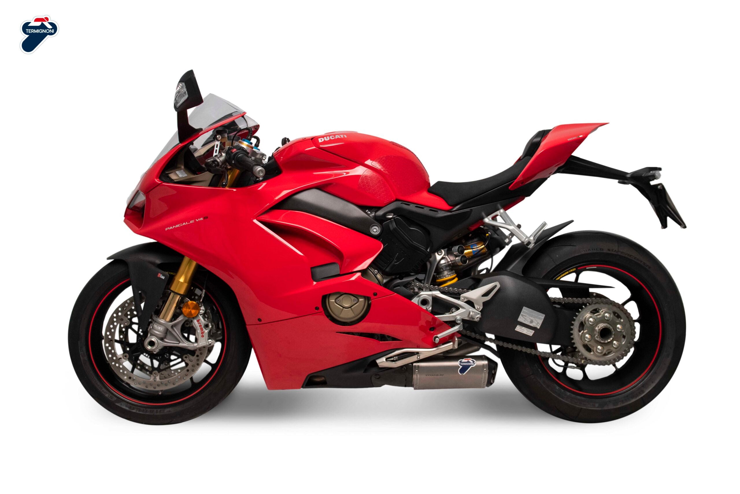 Kit de Escape Slip-On Termignoni para Ducati Panigale V4/S/R (18-24) D18409400ITA 