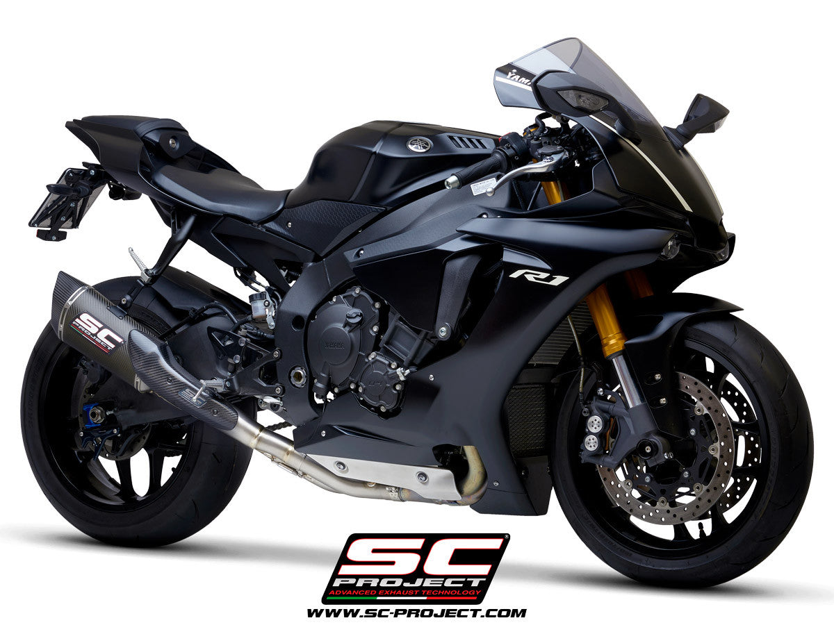 SC-Project Slip-On SC1-R + tubo de reemplazo KAT Yamaha YZF-R1/M RN32 (15-16) 