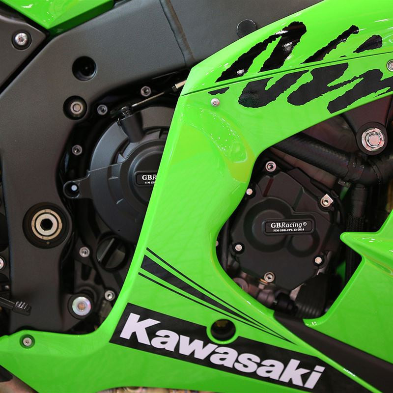 Cubierta de motor Protectores Juego completo GBRacing Kawasaki ZX-10 R/RR (11-20) 