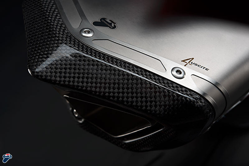 Sistema de escape completo de acero inoxidable Termignoni 4USCITE para Ducati Panigale V4/S (18-24) D18209401ITX 