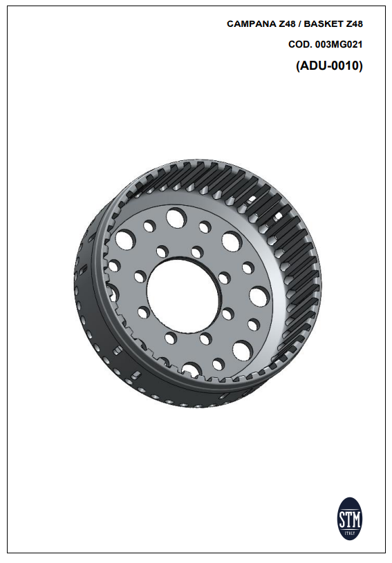 STM EVO SBK embrague seco Ducati Panigale V2 955 (20-24) KTT-2500 