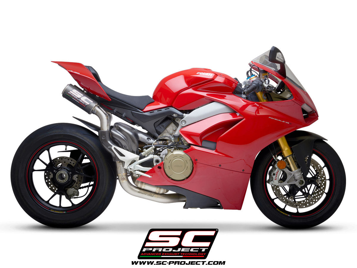 SC-Project Sistema de escape semi-completo CR-T Ducati Panigale V4/S (18-20) D26A-T68C 