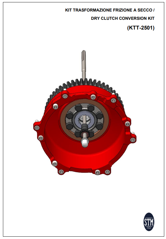 STM EVO SBK embrague seco Ducati Panigale V2 955 (20-24) KTT-2500 