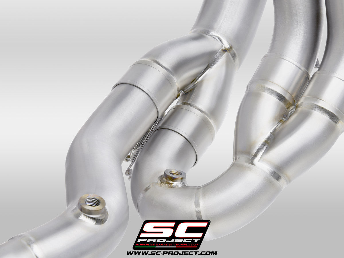 Sistema de escape completo SC-Project Titan SC1-R (350mm) para Aprilia RSV4 1100 Factory (21-25) A27A-TC93C 
