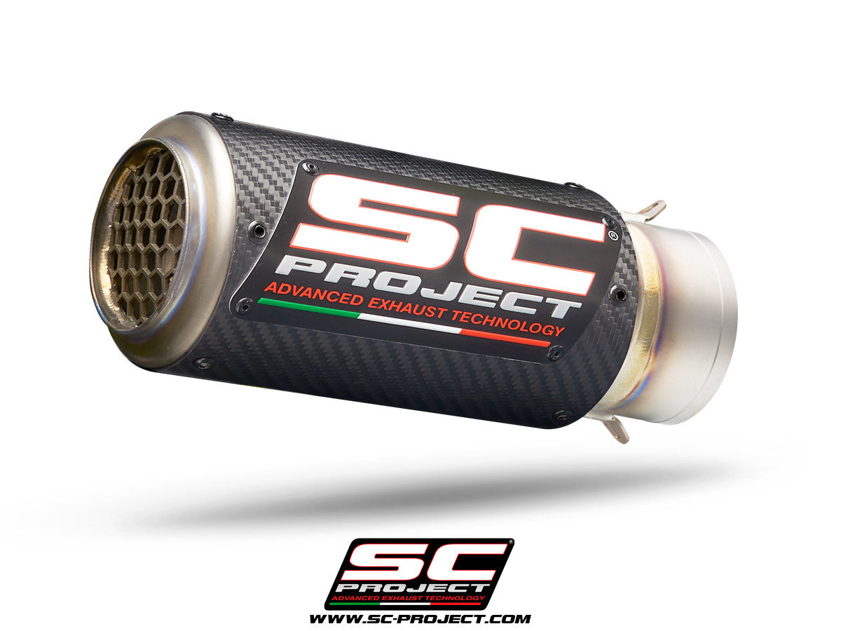 SC-Project Slip-On CR-T + tubo de reemplazo KAT para Yamaha YZF-R1/M RN65 (20-25) Y11C-DET36 