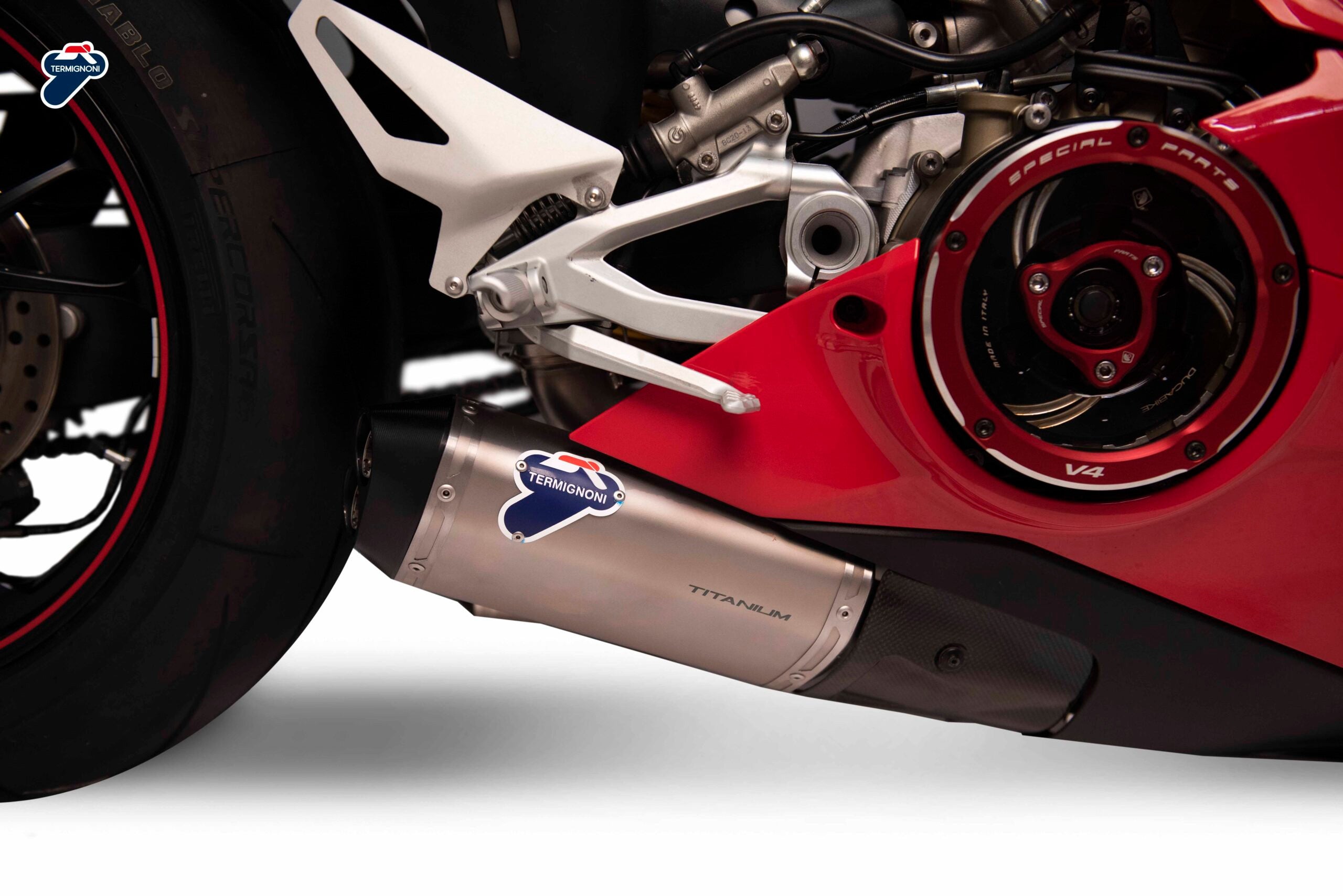 Kit de Escape Slip-On Termignoni para Ducati Panigale V4/S/R (18-24) D18409400ITA 