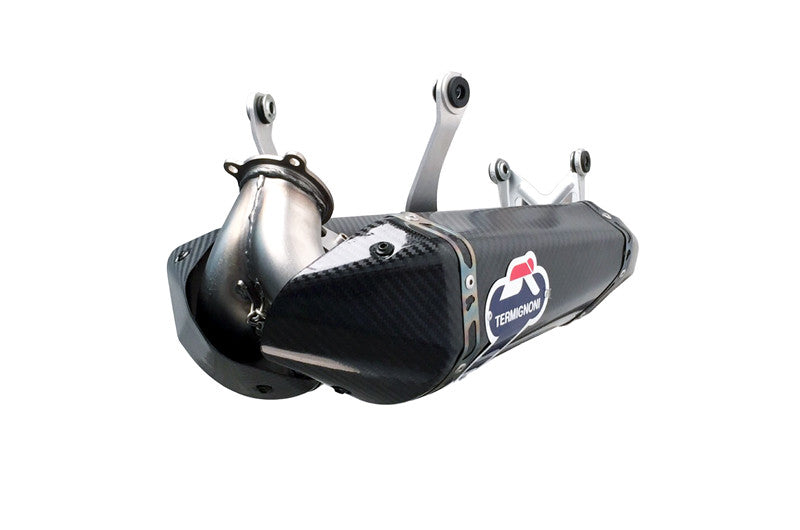 Kit de escape Slip-On de Termignoni en carbono para Ducati Panigale 899 (13-16) D155102CPT+D155Y 