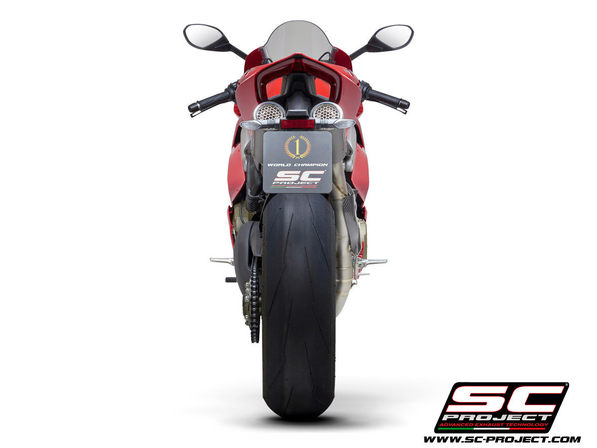 SC-Project Sistema de escape semi-completo CR-T Ducati Panigale V4/S (18-20) D26A-T68C 
