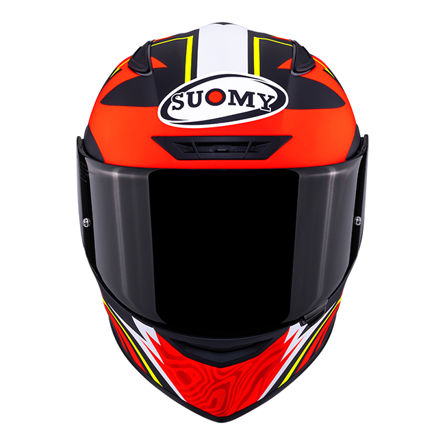 Suomy Track-1 Casco Mate Rojo Réplica de Sam Lowes 2025 K6T10020 