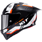 KYT R1R Casco de Carreras Carbono Zona Naranja Y6R10008 