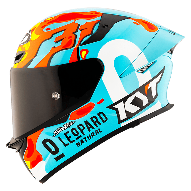KYT TT-Revo Casco Réplica Leopard Aragon Y6TR0054 