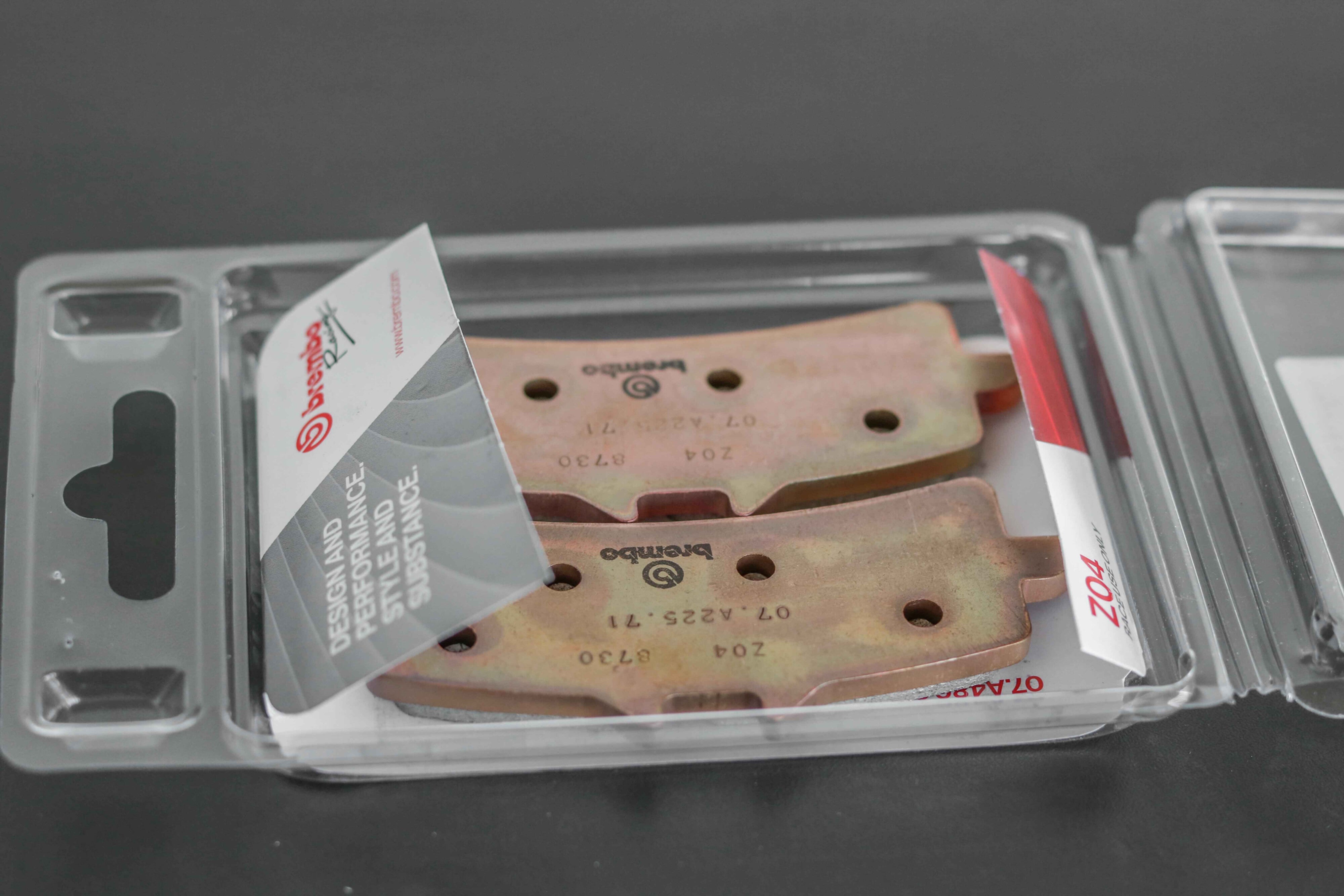 Brembo Z04 Racing-Pastillas de freno Suzuki GSX-R 600/750 (11-17) 107A48639 