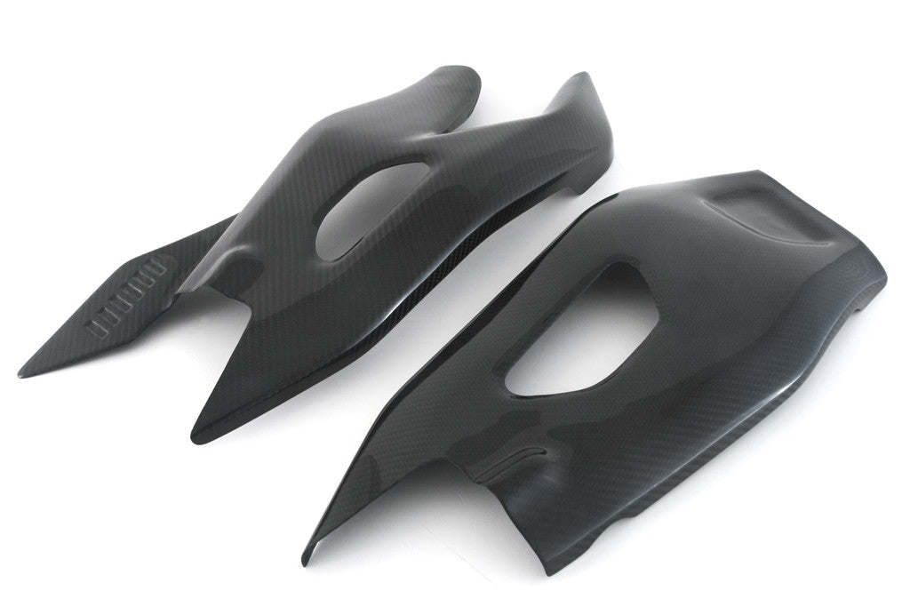 Cubiertas de basculante de carbono Fullsix para Yamaha YZF-R1/M RN32, RN49 y RN65 (15-26) 