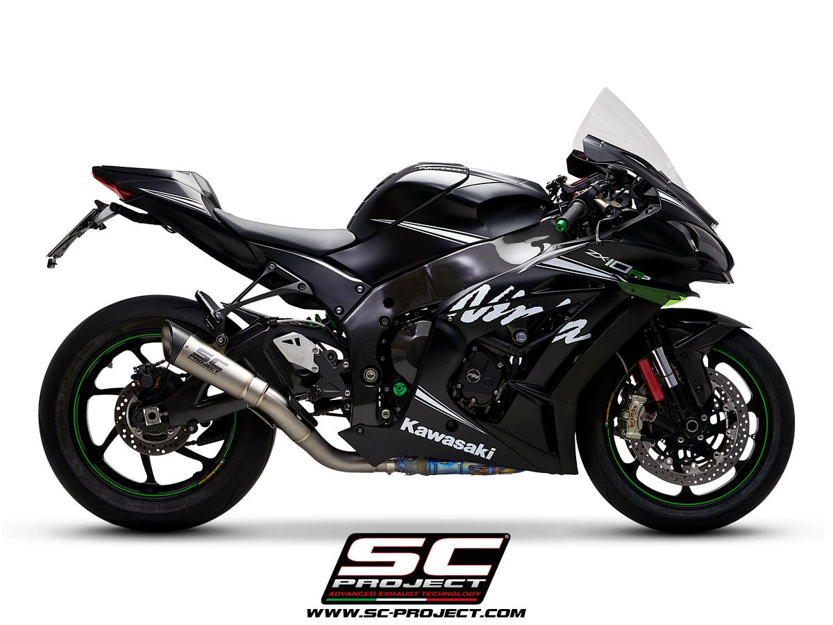 SC-Project Slip-On S1 + tubo de reemplazo KAT Kawasaki ZX-10 R/RR (16-20) K22A-DET41T 