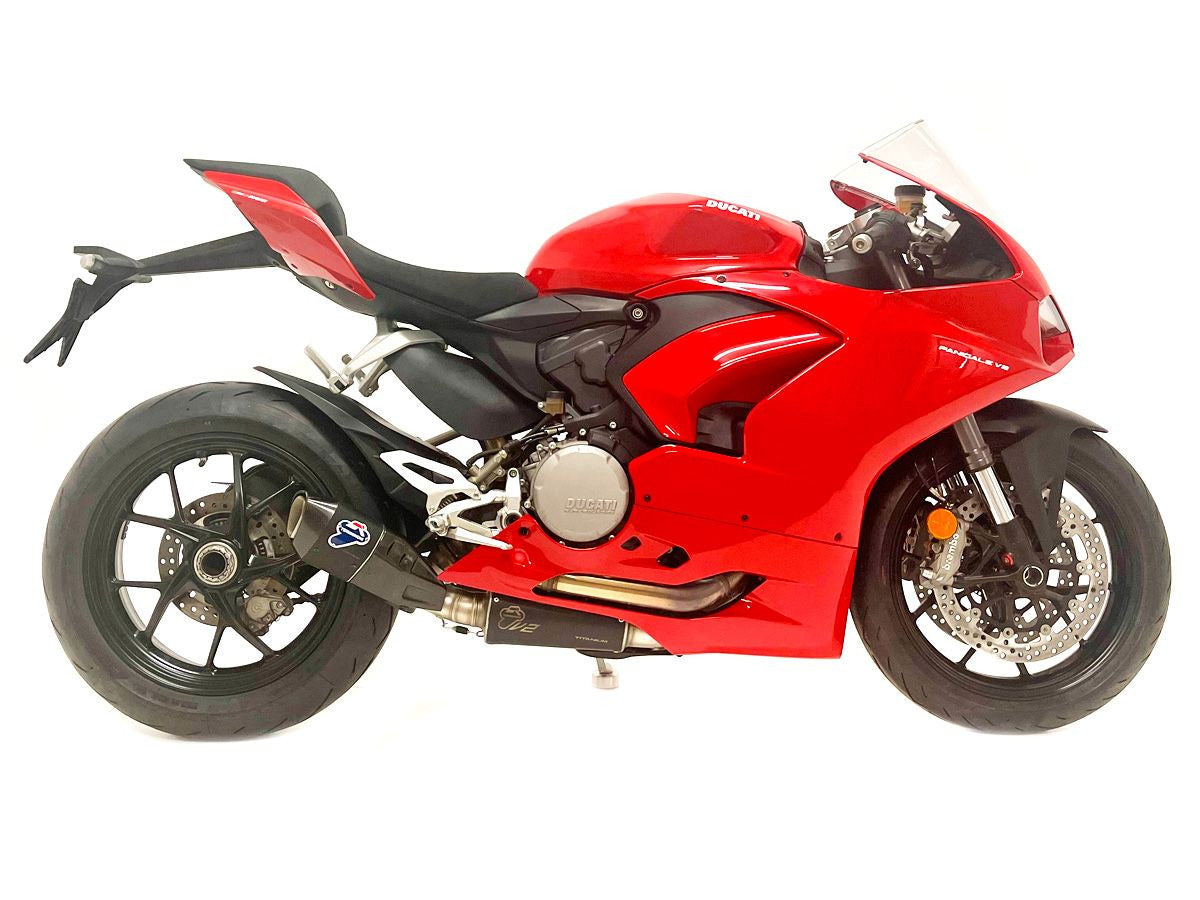 Sistema de escape semi-completo de acero inoxidable Termignoni para Ducati Panigale V2 955 (20-24) D22109440INC 