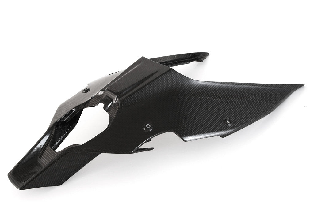 Carcasa trasera "abajo" de carbono Fullsix Ducati Panigale V4/S/R (18-24) 