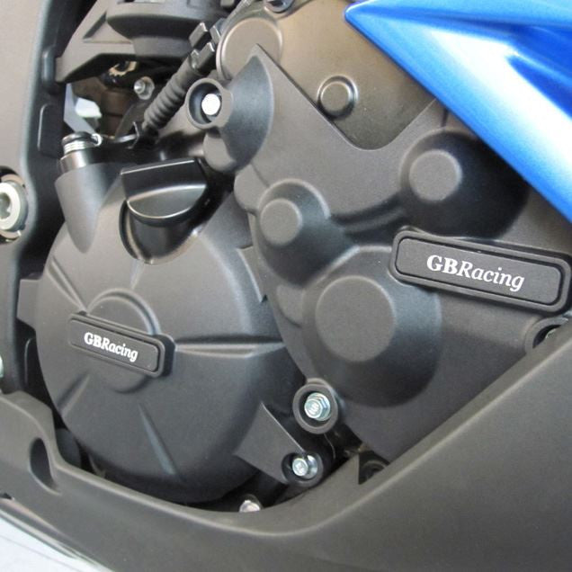 Cubierta de motor Protectores Kit completo GBRacing Kawasaki ZX-6R/636/RR (09-12) 