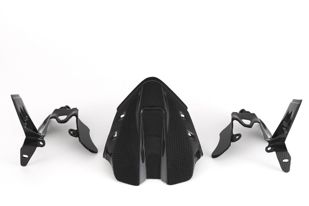 Cubierta de instrumentos "sin GPS" Carbon Fullsix Ducati Panigale V4/S/R (18-24) 