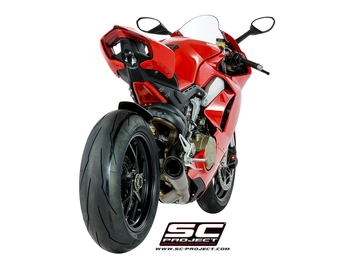 SC-Project Sistema de escape semi-completo S1 Ducati Panigale V4/S (18-20) D26A-LT41T 