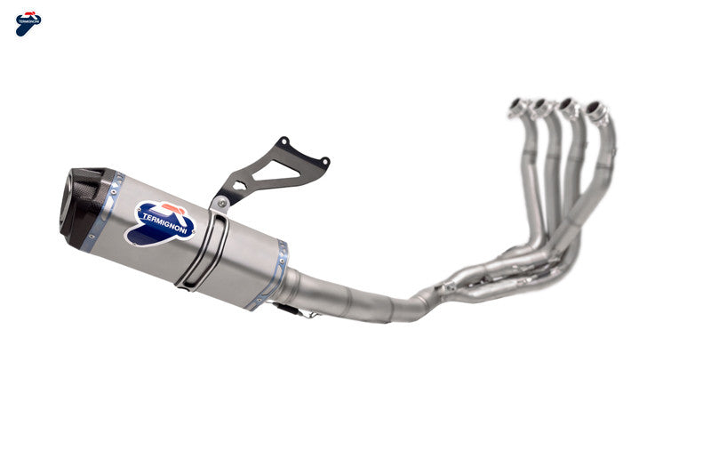 Sistema de escape completo de acero inoxidable Termignoni para Suzuki GSX-R 1000 (17-23) S07209400ITC 