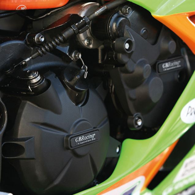 Cubierta de motor Protectores Juego completo GBRacing Kawasaki ZX-6R/636/RR (13-25) 